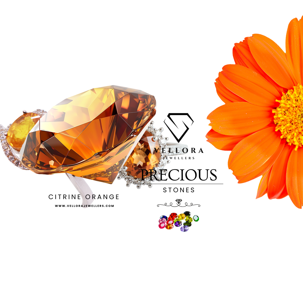 Solitaire Ring - Citrine