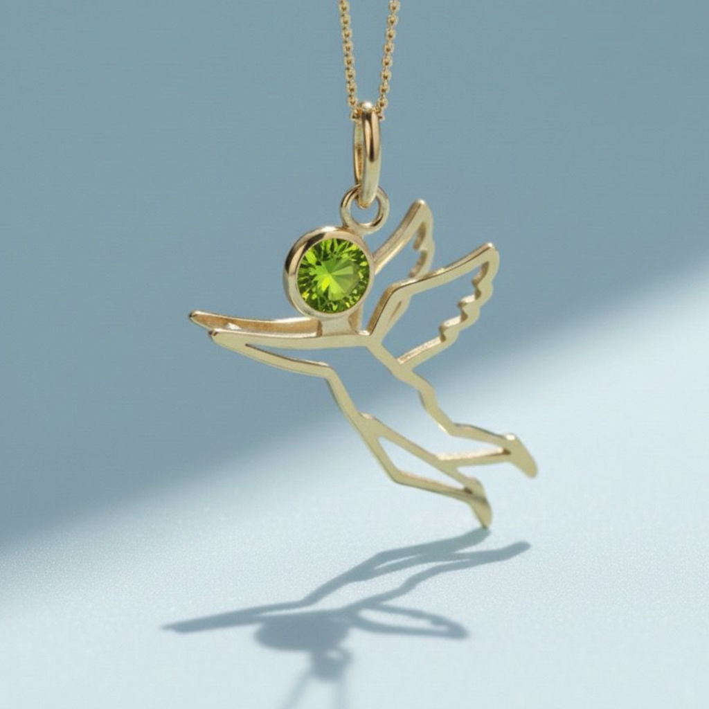 Flying Angel - Peridot