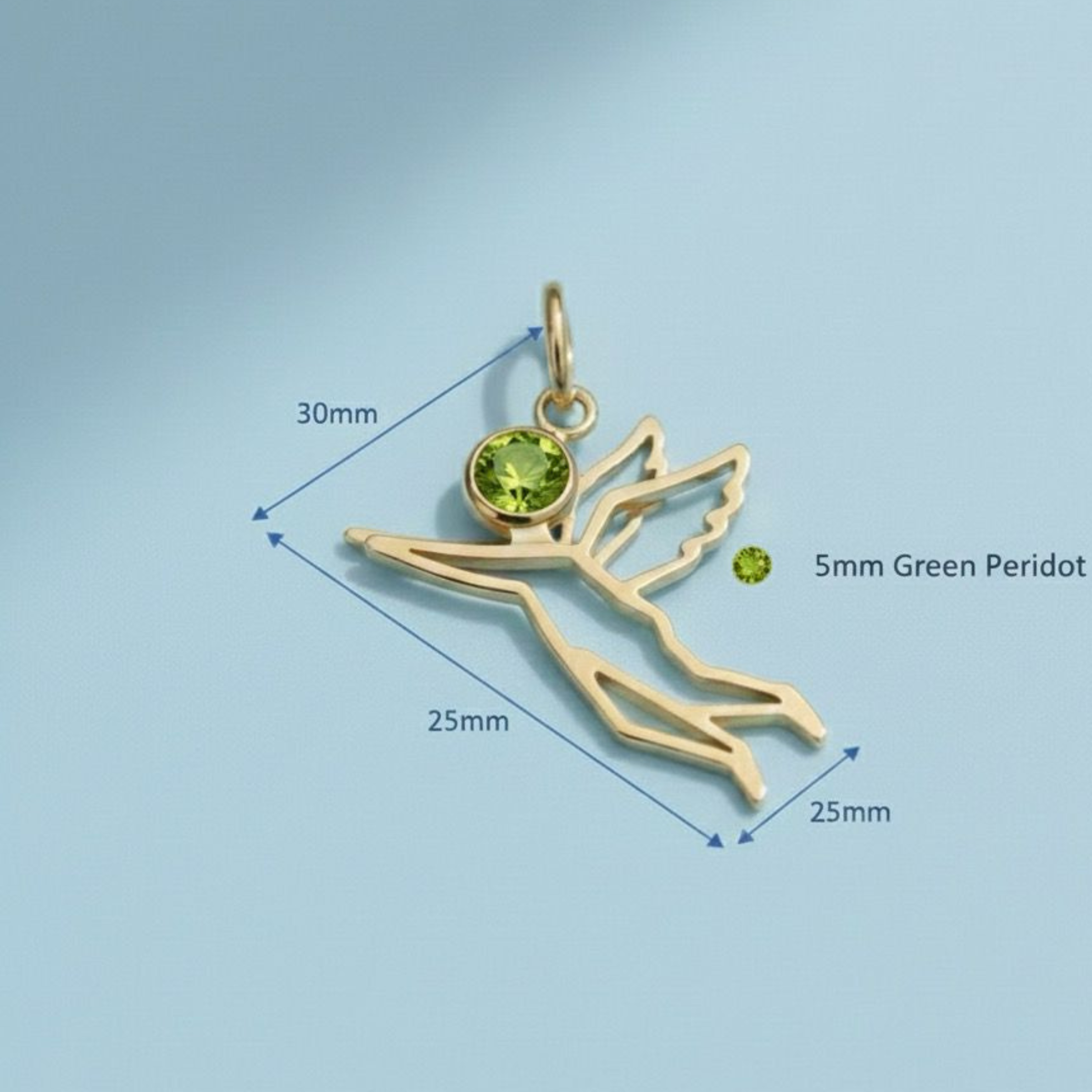 Flying Angel - Peridot