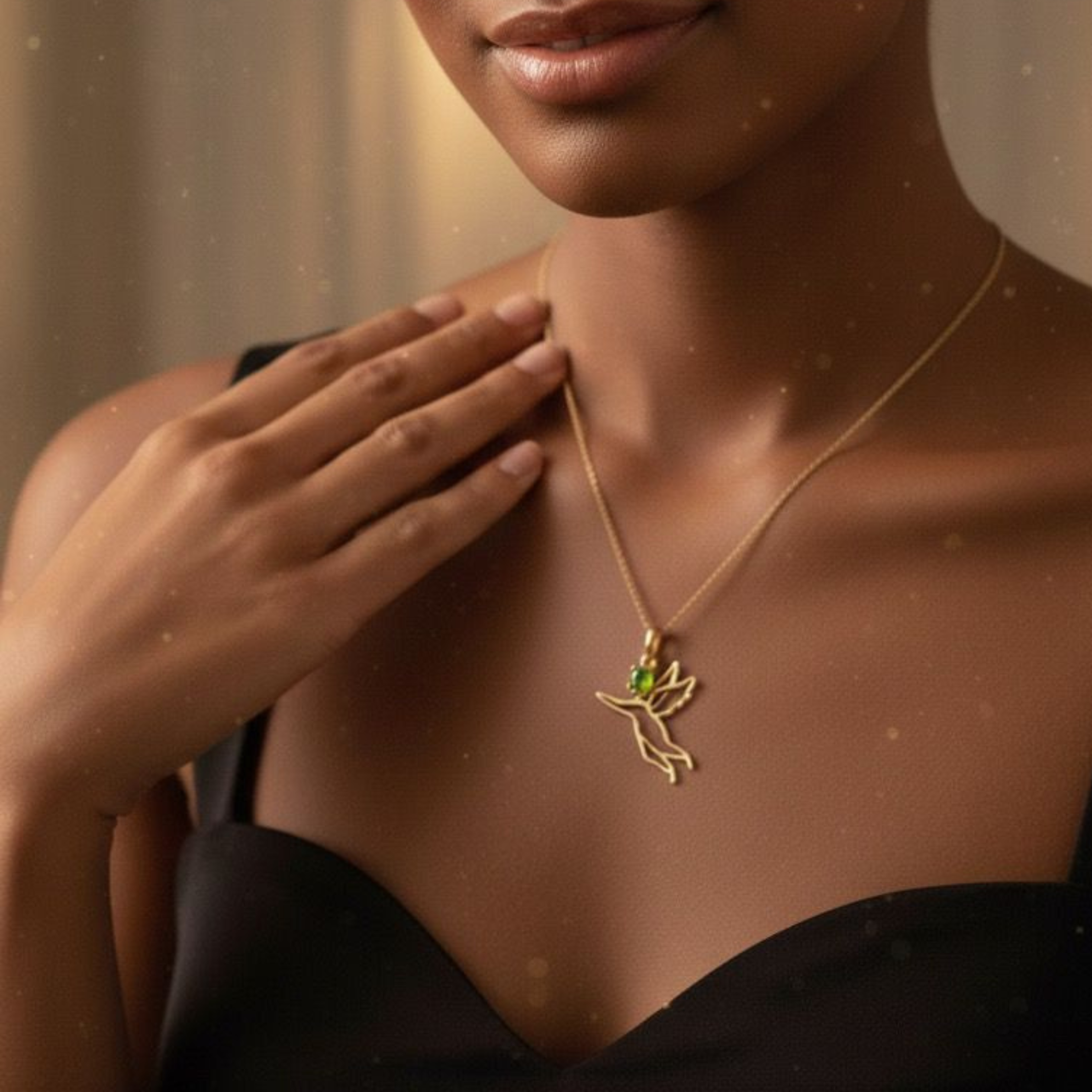 Flying Angel - Peridot