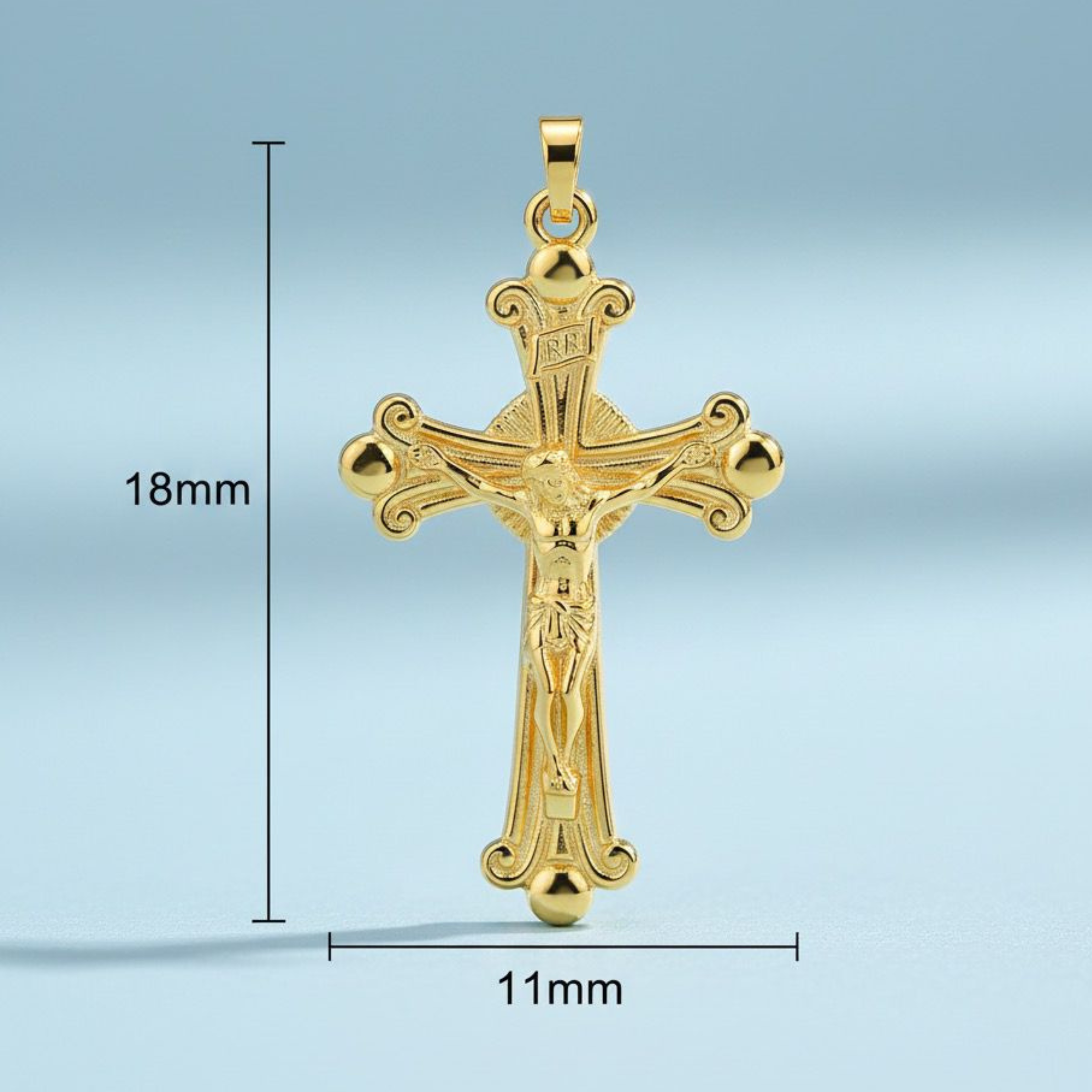 Cross-Pendant-Gold
