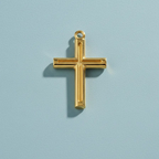 Cross-Pendant-Gold